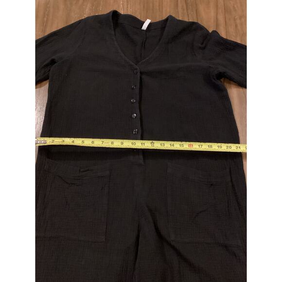 RACHEL PALLY cotton gauze troy lounge jumpsuit L - Picture 11 of 14
